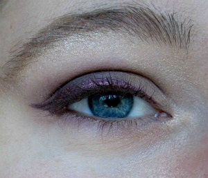 purple eye makeup