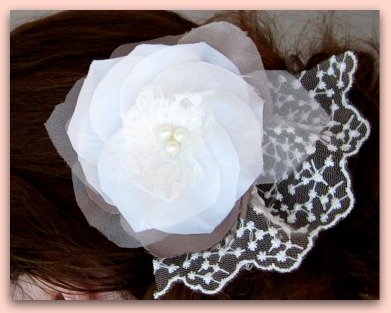 Vintage Flower Hair Clips